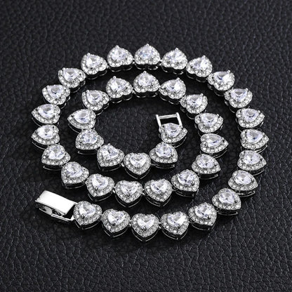 Collar Swarovski Colleccion Ariana Grande - Diamantado Corazones