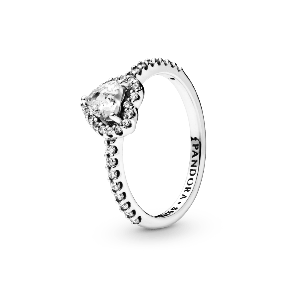 Anillo de Promesa 💗 | Baño en Oro Blanco/18k + Caja Gratis ✨