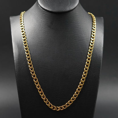 CADENA CUBANA ORO LAMINADO 18K 🌟