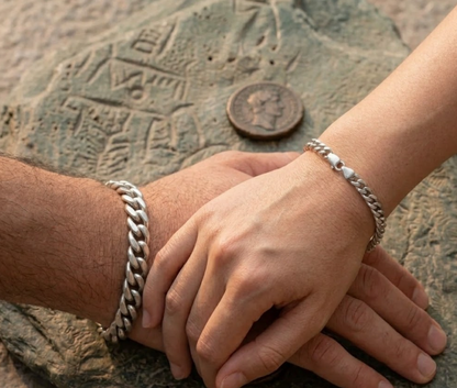 PULSERA PAREJA CUBANA 2X1 👫❤️