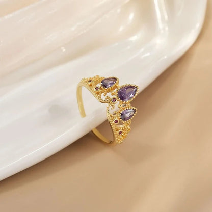 Anillo Rapunzel | Baño de Oro + Caja de Corona Gratis ✨