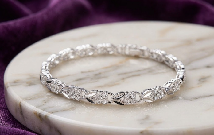Pulsera Lujo Trébol de 4 Hojas
